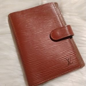 Louis Vuitton Epi Agenda PM